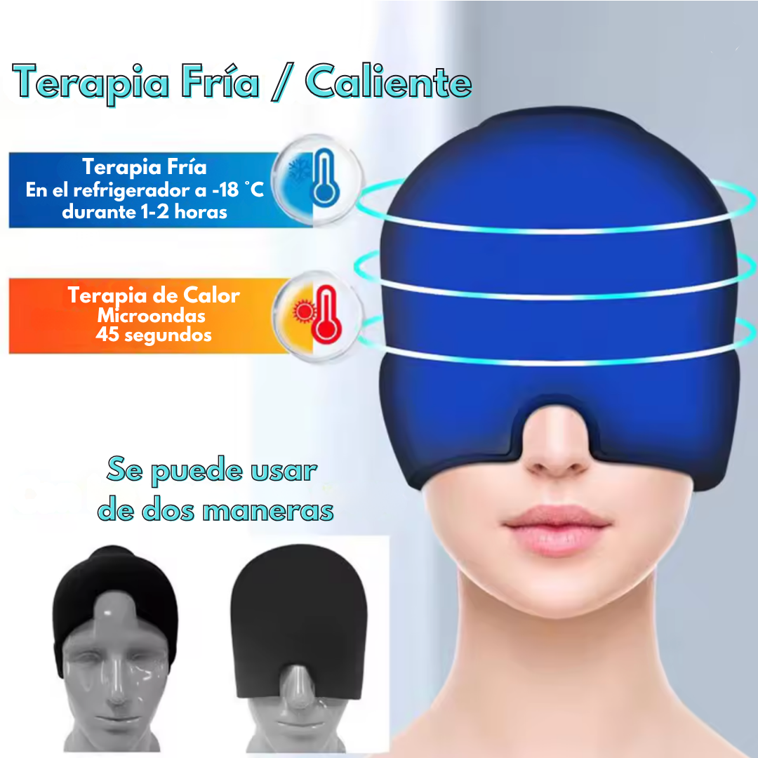 GORRO DE GEL ALIVIO MIGRAÑA