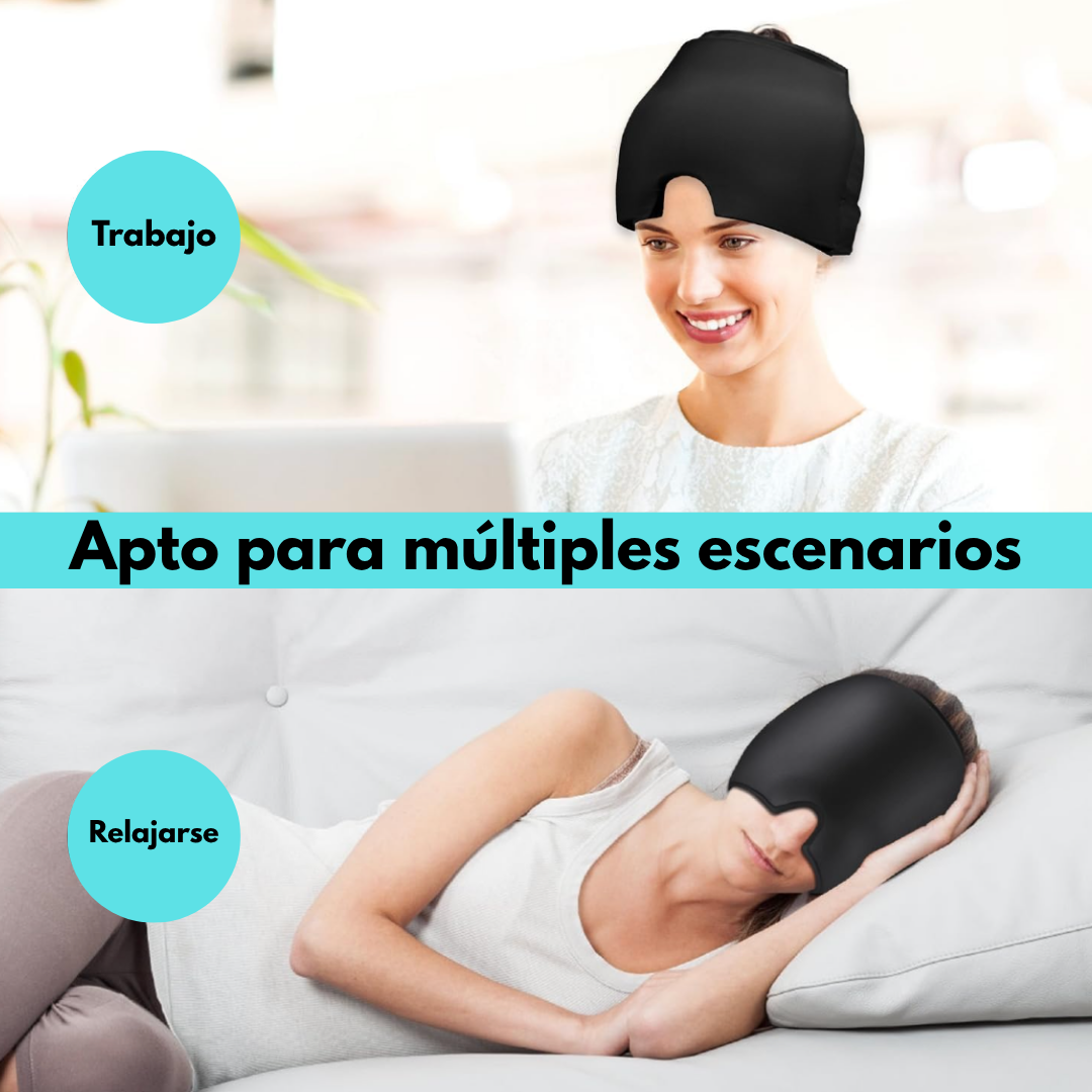 GORRO DE GEL ALIVIO MIGRAÑA