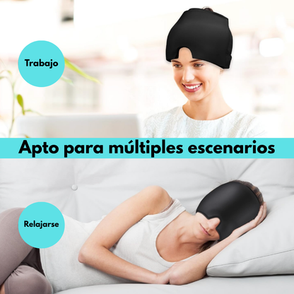 GORRO DE GEL ALIVIO MIGRAÑA